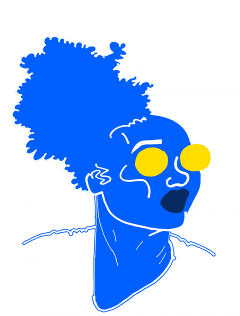reddit gets drawn blue white portrait by rory doyle