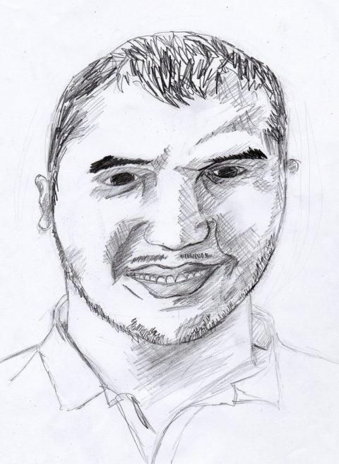 Reddit Gets Drawn Portrait by Rory Doyle